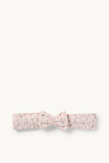 Nadó nena - Minnie Mouse - conjunt per a nadó - 3 peces - blanc/rosa