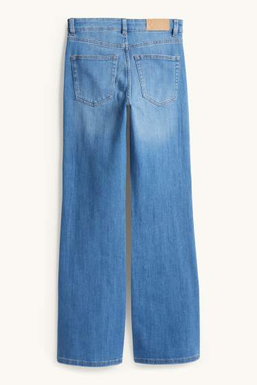 Dona - Flared Jeans - mid waist - blau
