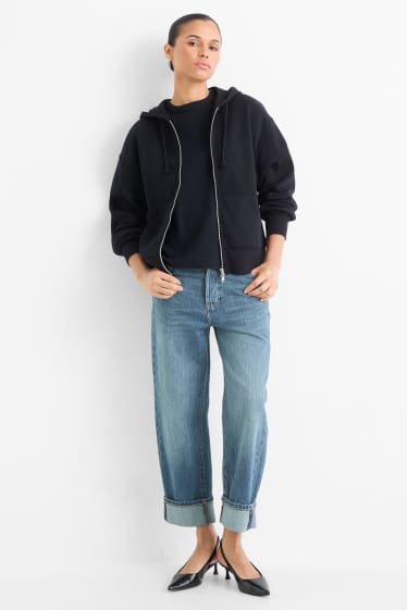 Dámské - Relaxed jeans - mid waist - LYCRA® - džíny - modré