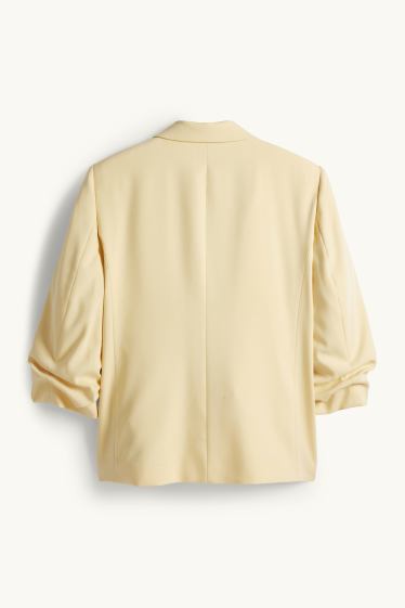 Donna - Blazer - regular fit - giallo chiaro