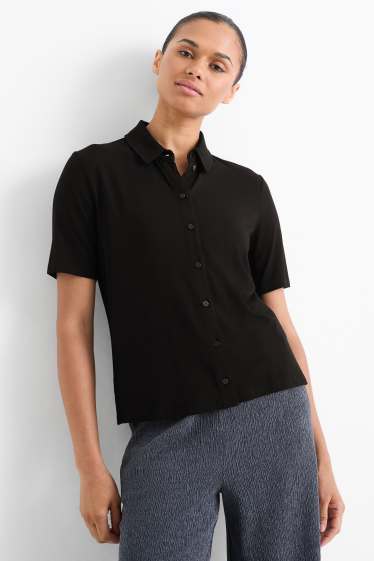 Women - Shirt blouse - black