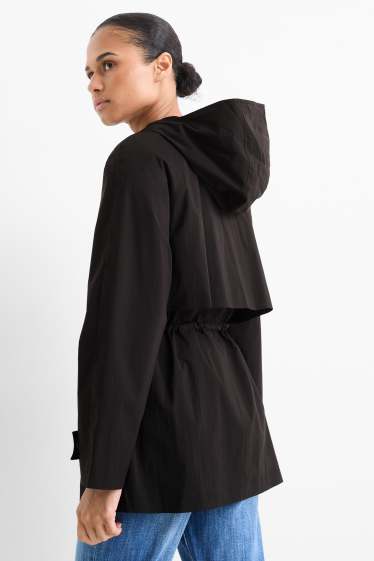 Femmes - Veste à capuche - noir