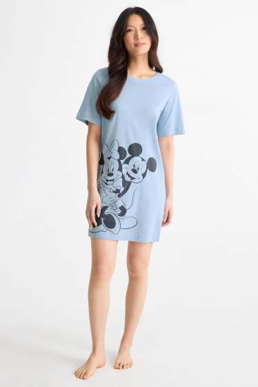 Dames - Nachthemd - Disney - lichtblauw