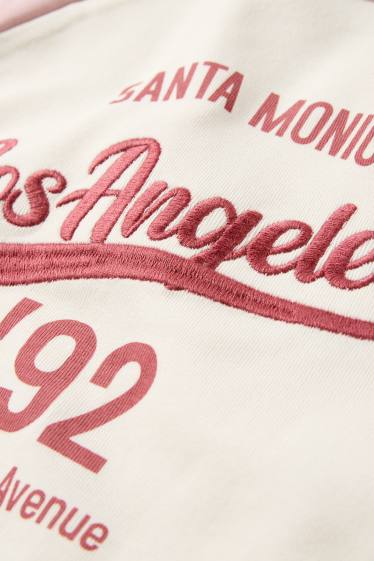 Enfants filles - Los Angeles - T-shirt - blanc / rose