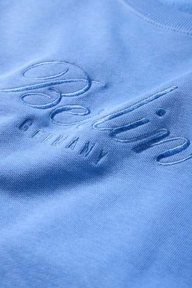 Damen - Sweatshirt - blau