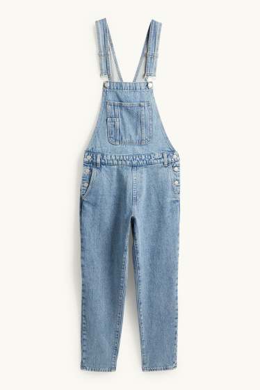 Femmes - Salopette en jean - bleu