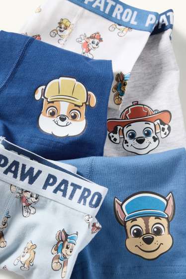 Bambini - Confezione da 5 - PAW Patrol - Chase, Marshall - boxer - blu / bianco