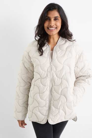 Mujer - Chaqueta acolchada - blanco roto