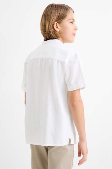 Copii - Băieți - Cămașă - alb