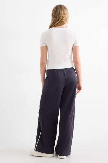 Kinderen: meisjes - Joggingbroek - donkerblauw