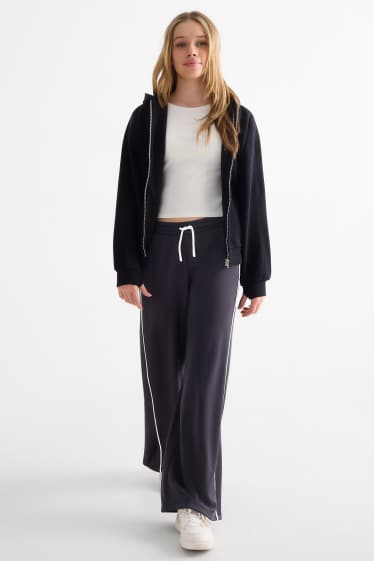 Kinderen: meisjes - Joggingbroek - donkerblauw