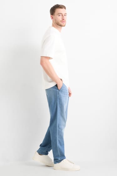 Hommes - Jean chino - tapered fit - bleu clair