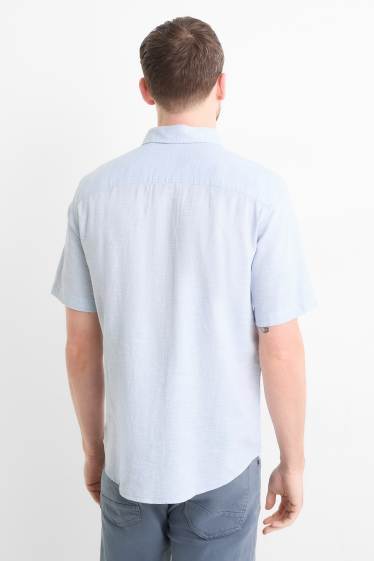 Herren - Hemd - Regular Fit - Kent - blau