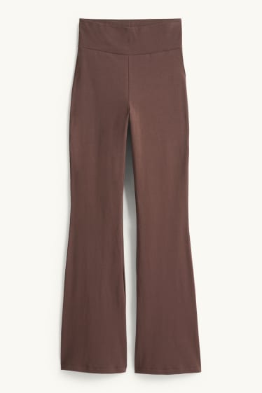 Femmes - Flared leggings - marron