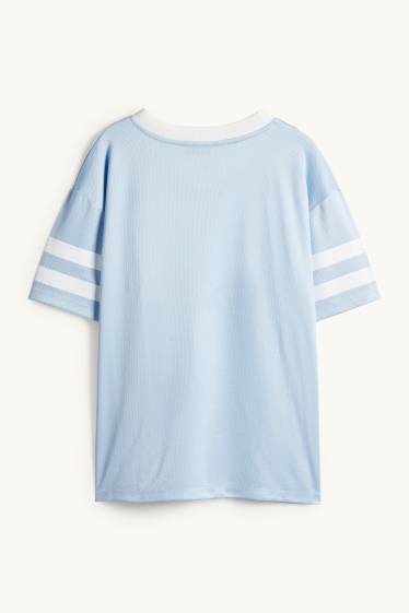 Nena - Brooklyn - samarreta de mànigues curtes - blau clar