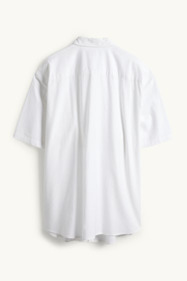 Home - Camisa - regular fit - button-down - blanc