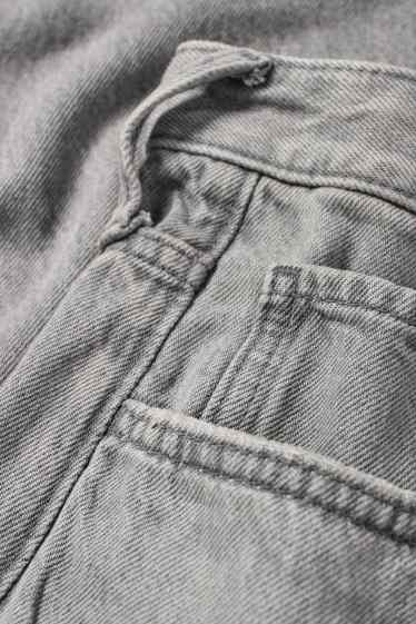 Heren - Straight jeans - grijs