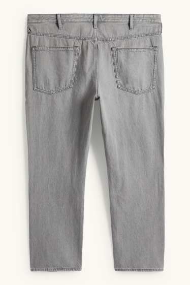 Heren - Straight jeans - grijs