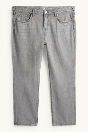 Heren - Straight jeans - grijs