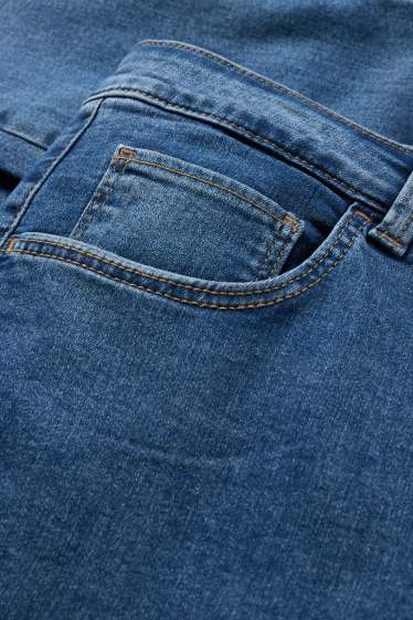 Dámské - Jegging jeans - high waist - modrá