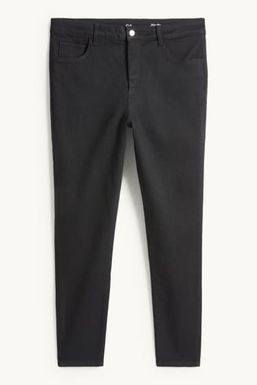 Mujer - Jegging jeans - high waist - negro