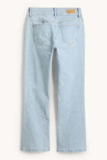 Enfants filles - Jean bootcut - LYCRA® - bleu clair