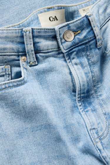 Mujer - Flared jeans - high waist - vaqueros - azul claro