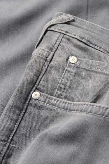 Bărbați - Straight jeans - gri