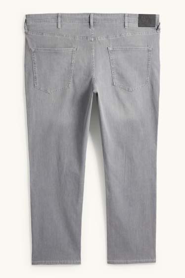 Bărbați - Straight jeans - gri