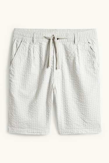 Pánské - Šortky - bílá