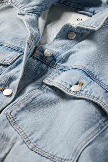 Damen - Jeansjacke - hellblau