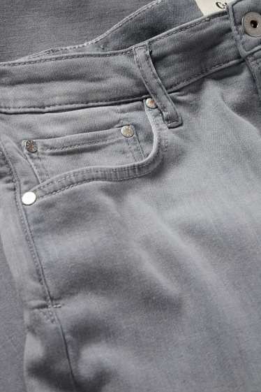 Heren - Straight jeans - grijs