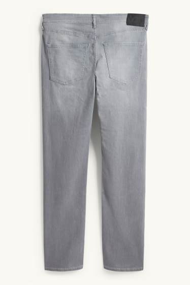 Heren - Straight jeans - grijs