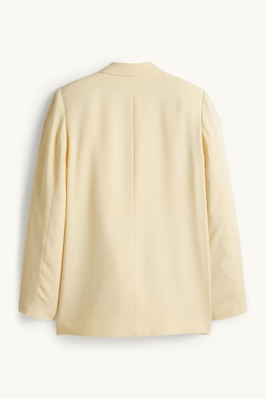 Dona - Blazer llarg - regular fit - groc clar