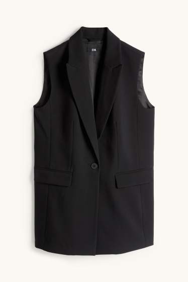 Mujer - Chaleco de oficina - relaxed fit - negro