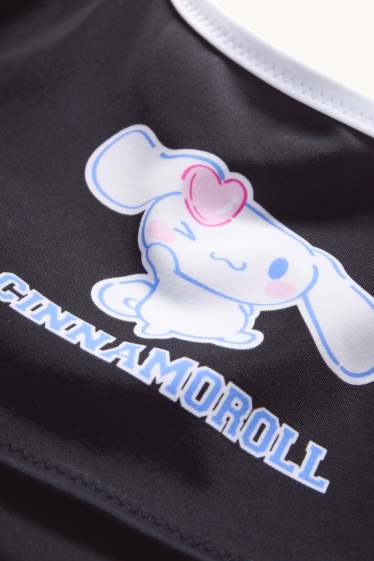 Kinder Mädchen - Cinnamoroll - Bikini und Badeshorts - LYCRA® XTRA LIFE™  - schwarz