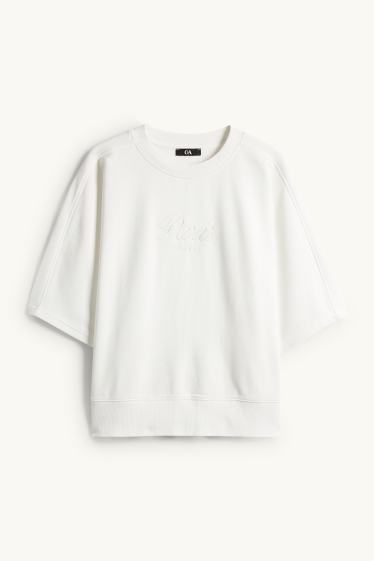 Dames - Sweatshirt - wit