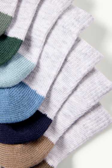 Kinder Jungen - Multipack 7er - Socken - hellgrau