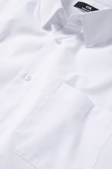Herren - Businesshemd - Regular Fit - Kent - weiß