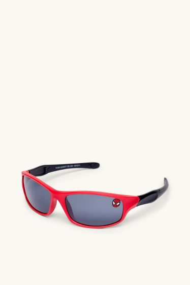Children Boys - Spider-Man - sunglasses - red