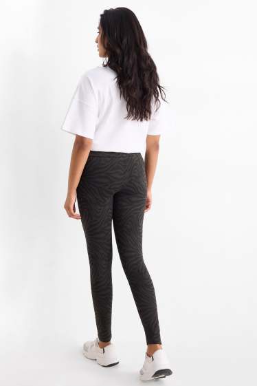 Damen - Multipack 2er - Leggings - schwarz