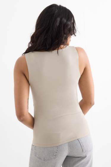 Femmes - Lot de 2 - hauts - noir / beige