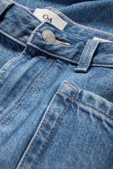 Dona - Barrel Jeans - high waist - blau