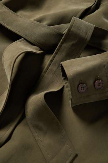 Damen - Trenchcoat - khaki