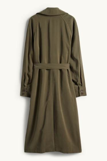 Damen - Trenchcoat - khaki
