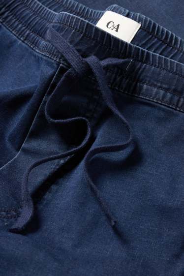 Home - Xinos texans - tapered fit - LYCRA® - blau fosc