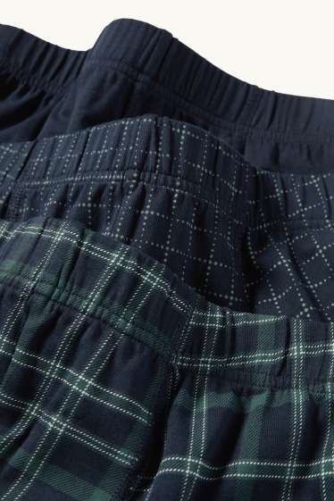 Herren - Multipack 3er - Trunks - dunkelblau