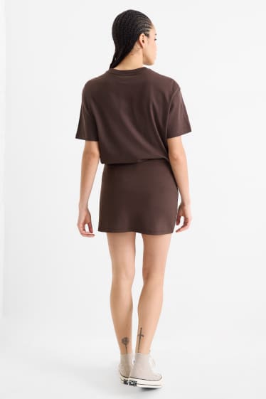 Femmes - Jupe short - marron foncé