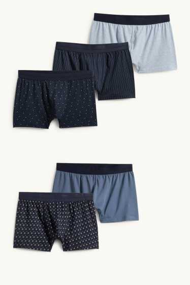 Herren - Multipack 5er - Trunks - dunkelblau