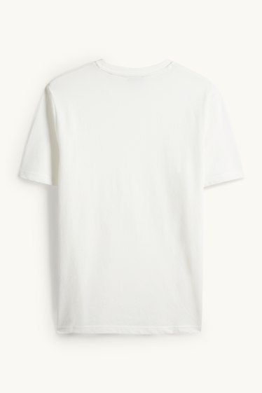 Men - T-shirt - regular fit - white